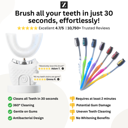 Whiter Teeth, Healthier Gums — Every Brush, Every Day.