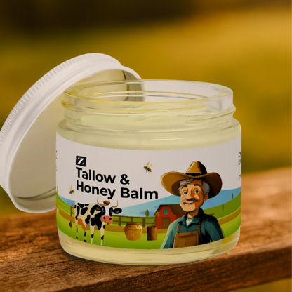 From flare-ups to calm skin, moisturizing, healing, protecting Tallow & Honey Balm